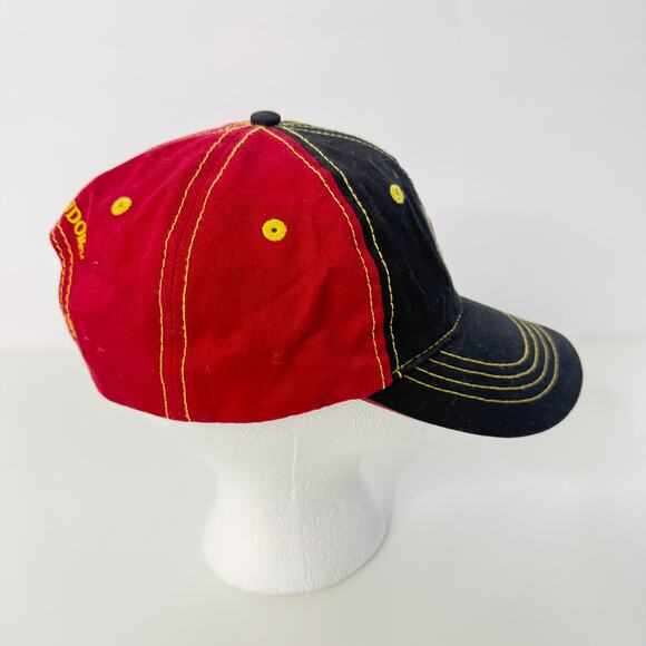 Harry Potter Universal Studios Gryffindor Crest Team Cap Colorblock Hat Cotton - Picture 5 of 6